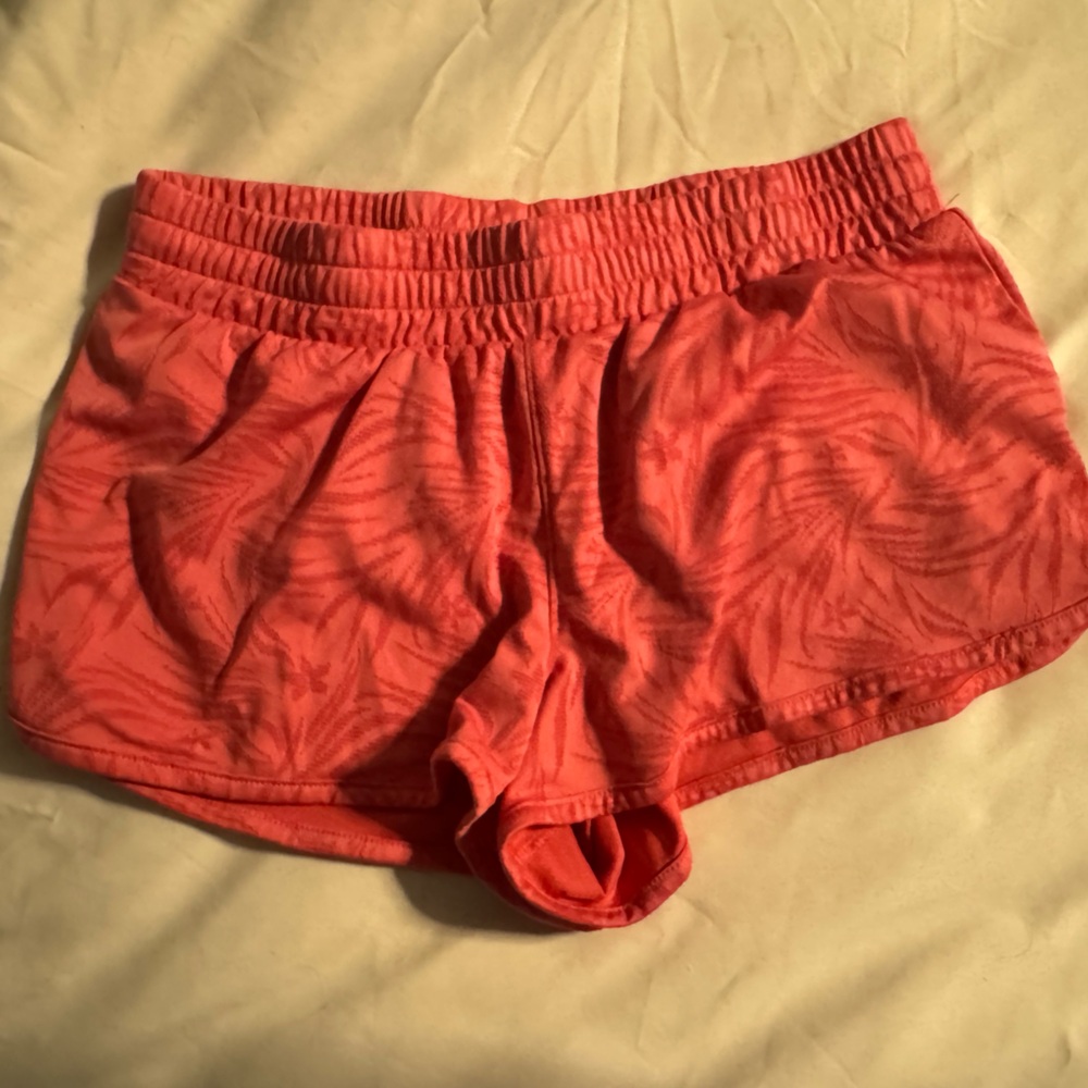 H&M Pink Athletic Shorts Elastic Waistband Lightweight